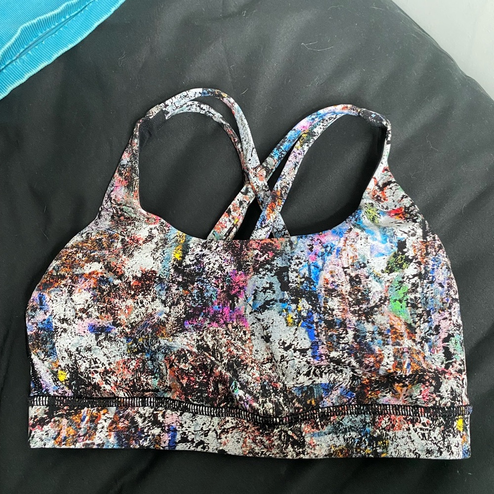 Lululemon multicolored sports bra